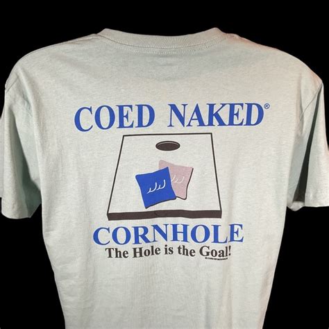 Coed Naked Cornhole T